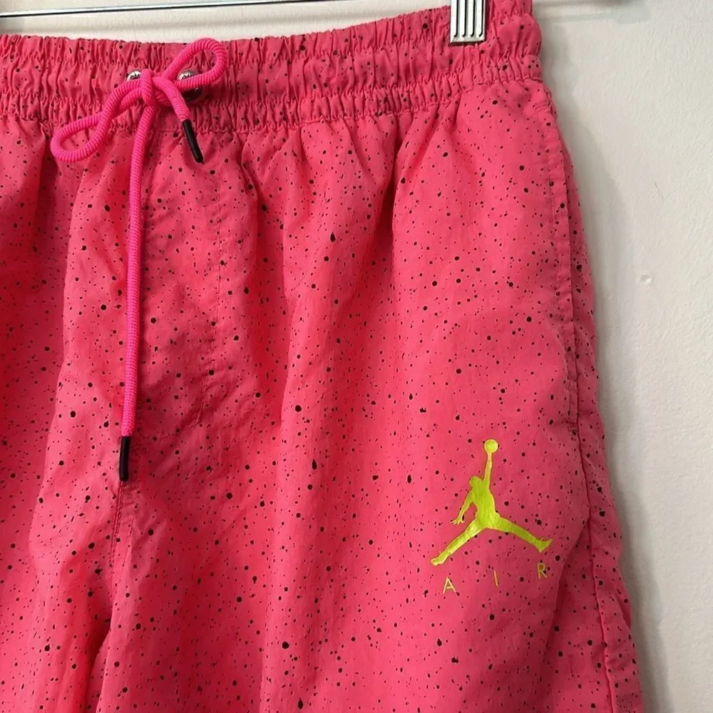 Air Jordan Cement Pool Shorts Hyper Pink L